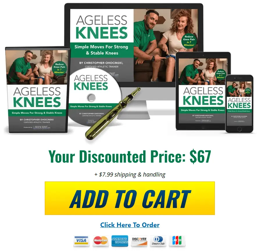 Ageless Knees official site